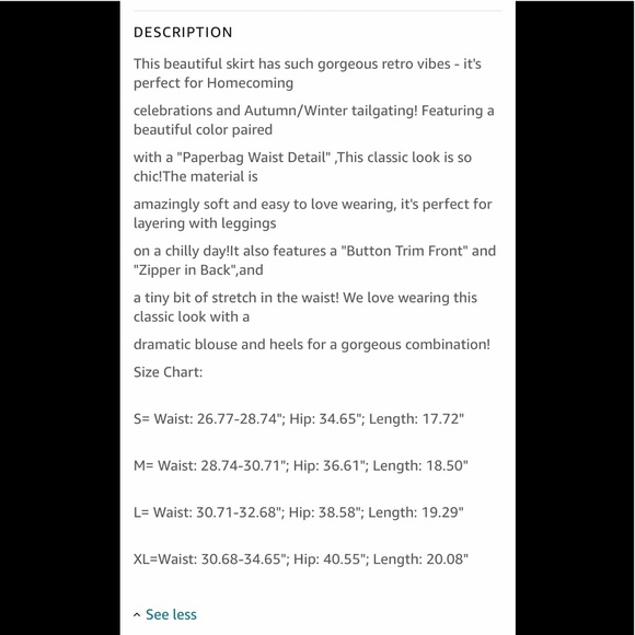 Cute Khaki Belted Miniskirt Size XL New in Bag - Picture 7 of 16